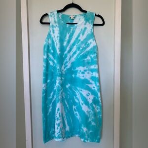 J. Crew 100% Cotton Tie-Dyed Tank Dress